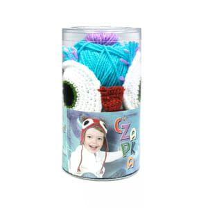 Czapka Sowa 72 Turkusowa