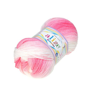 Włóczka Sekerim Bebe Batik 2126