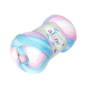 Włóczka Sekerim Bebe Batik 2604