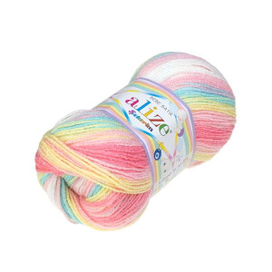 Włóczka Sekerim Bebe Batik 3045