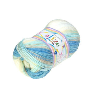 Włóczka Sekerim Bebe Batik 4398