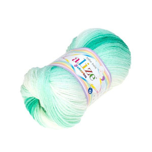 Włóczka Sekerim Bebe Batik 6317