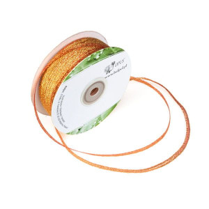 Wstążka metalizowana 3 mm Czerwony