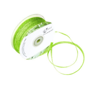 Wstążka metalizowana 3 mm Zielony