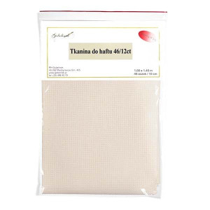 Kanwa 12 ct 46 oczek Naturalna 100x140cm
