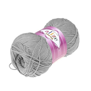 Włóczka Cotton Gold 021 Popielaty Melanż