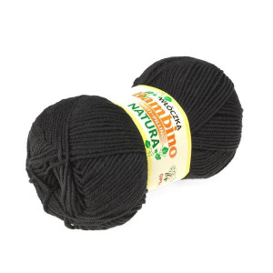 Włóczko Bambino 030 Czarny
