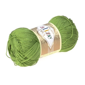 Włóczka Diva 210 Zielony
