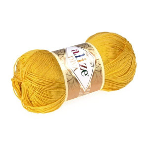 Włóczka Diva 488 Szafranowy