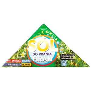 Sól do prania firan