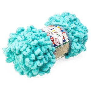 Włóczka Puffy Fine 263 Turkusowy