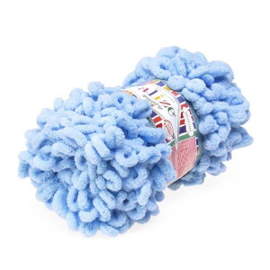 Włóczka Puffy Fine 218 Niebieski