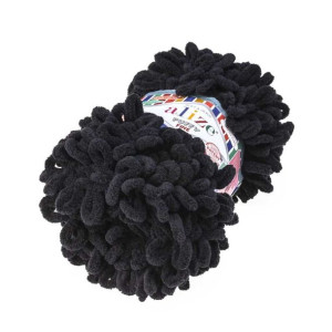 Włóczka Puffy Fine 060 Czarny