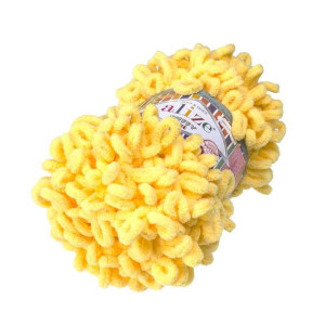 Włóczka Puffy Fine 113 Żółty