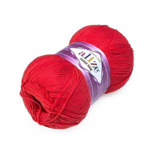 Włóczka Cotton Gold 056 Czerwony