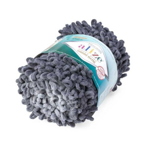 Włóczka Puffy Fine Ombre 7259 Szary