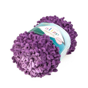 Włóczka Puffy Fine Ombre 7277 Fioletowy