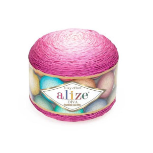 Włóczka Diva Ombre 7367 Różowy