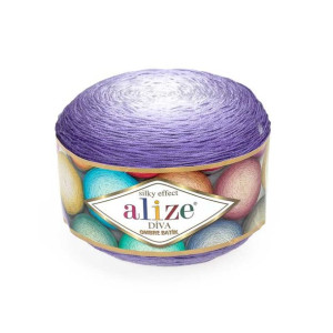 Włóczka Diva Ombre 7378 Fioletowy Granat