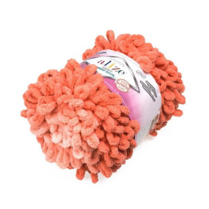 Włóczka Puffy Ombre 7416 Rudy