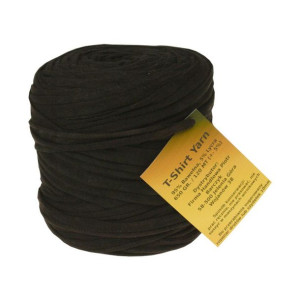 Włóczka T-shirt Yarn kol. Czarny