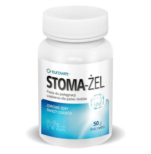 EUROWET Stoma Żel 50g Pasta do zębów dla Psów i Kotów