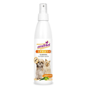 AMIWET Spray ochronny na pchły i kleszcze 200ml