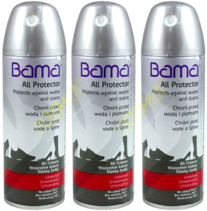 3x Bama A23 Impregnat Butów Goretex All Protektor 200 Ml