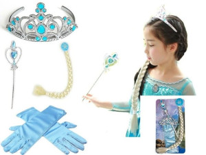 Zestaw 4 Elem. Elsa Kraina Lodu Frozen Z Polski