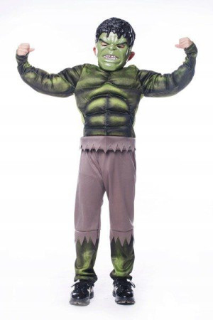 Strój Hulk + Maska Avengers Bal Karnawał