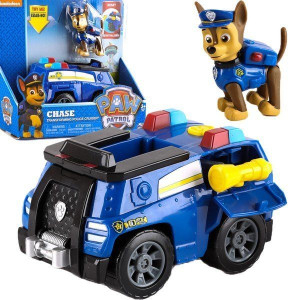 Psi Patrol Transformujący Radiowóz + Figurka Chase