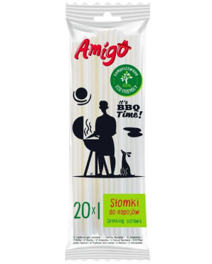 Amigo Eco Friendly Słomki 20szt