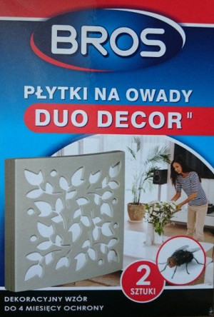Płytka na owady DUO-DECOR -2szt  Bros