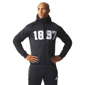 Bluza Adidas Juventus męska piłkarska z kapturem treningowa