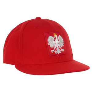 Czapka z daszkiem Nike Polska PZPN Fullcap kibica bejsbolówka sportowa