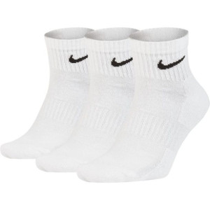 NIKE Skarpety Everyday Cush Ankle 3PR  DRI-FIT białe