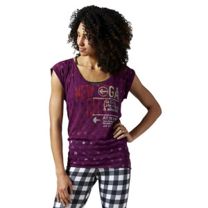 Koszulka Reebok Yoga New York damska t-shirt sportowy