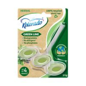 Kolorado Green Line Herbal kostka WC 51 g