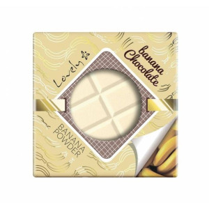 Lovely BANANA CHOCOLATE POWDER Puder bananowy