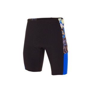 ZEROD Spodenki triathlonowe męskie RACER SHORTS KONA czarno-niebieskie
