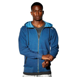 Bluza Reebok Combat Noble Fight Washed męska sportowa dresowa rozpinana z k
