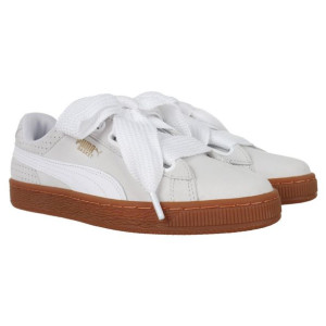 Buty Puma Basket Heart Perforated Gum damskie sportowe skórzane
