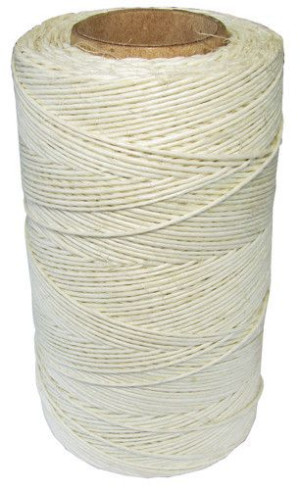 Nici Lniane Białe Cieńkie 100g