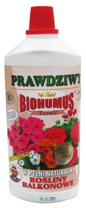 Biohumus Extra Rośliny Balkonowe 1L