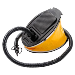 Pompka mieszek Meteor Foot Pump 5L nożna do pontonów materacy 3 końcówki
