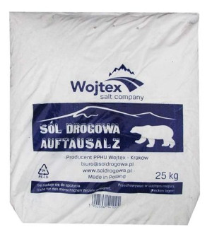Sól Drogowa 25kg