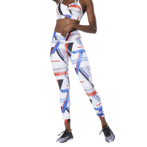 Legginsy Reebok One Series Lux Bold damskie getry sportowe termoaktywne