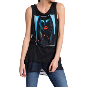 Koszulka Reebok Dance Long Tank damska top bezrękawnik sportowy