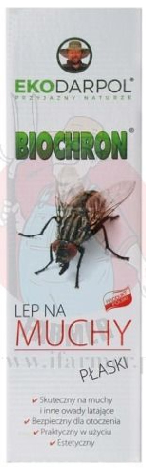 Biochron Lep Na Muchy Płaski 1 Szt.