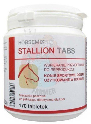 HORSEMIX STALLION TABS 170 tabletek
